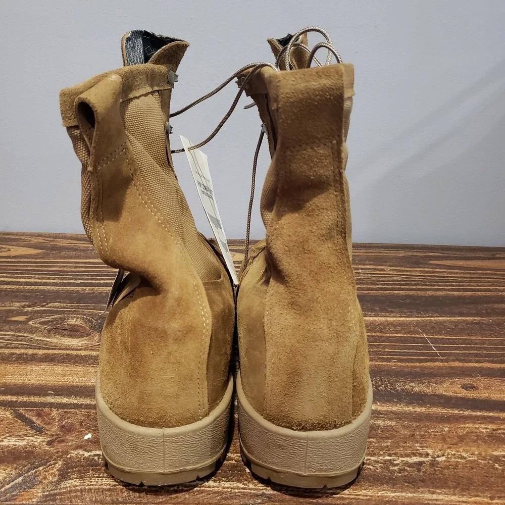 McRae Combat Boots Men 13W 18-D-1034 Tan Like New Tactical Vibram Desert US Army